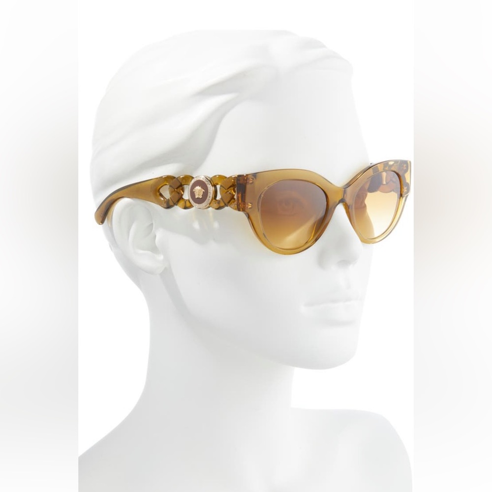 NEW Versace Phantos 52mm Cat Eye Sunglasses